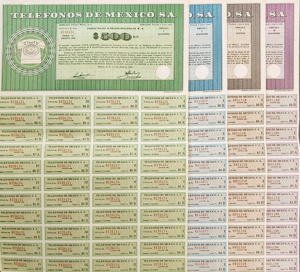 Títulos de obligaciones